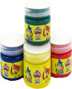 PLAY DOH 4 COLORS FINGER PAINT 70ML (JUMBO)